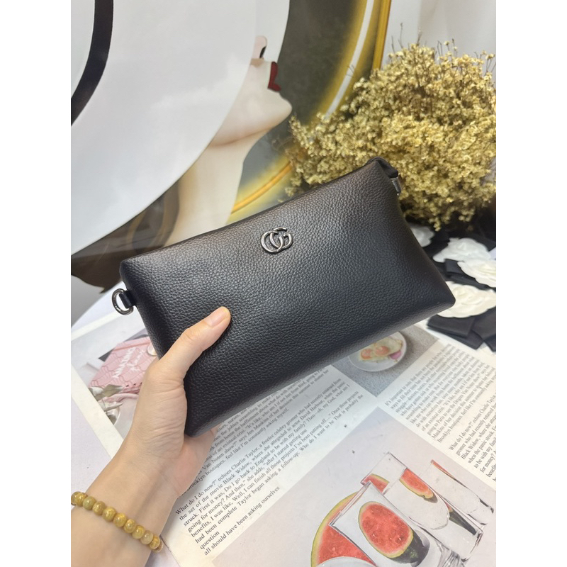Túi da mềm size 23cm đeo chéo ( chuyên sỉ sll toàn quốc )