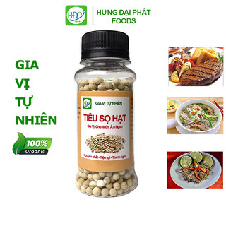 Hạt tiêu sọ trắng tgfoods 100% nguyên chất, vị thơm cay đặc trưng