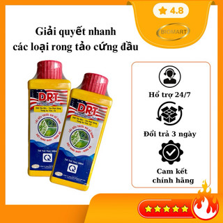 Drt - diệt rong nước - diệt nhanh các loại rong khó diệt như rong đá, ong bún, đuôi chồn & các loài tảo độc cho ao tôm