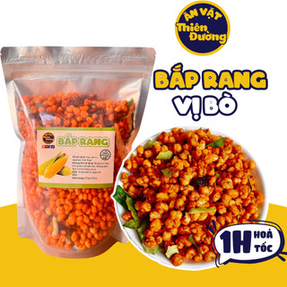 Bắp rang khô bò sa tế 500g giòn rụm cay cay từ thiên đường ăn vặt