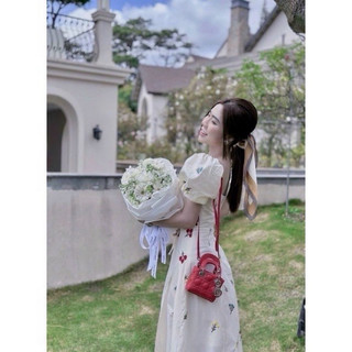 Váy hoa dúm ngực cho nữ