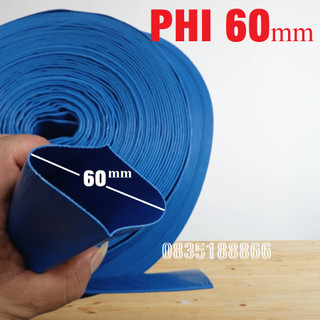 Ống bạt đúc cốt dù phi 60 bơm nước tải bùn