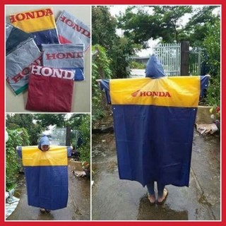 Áo Mưa Honda. Áo mưa cánh dơi , áo mưa trùm đầu