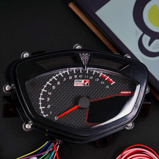 Đồng hồ điện tử Uma nền cacbon Sirius - Ex135 kim ngắn L1