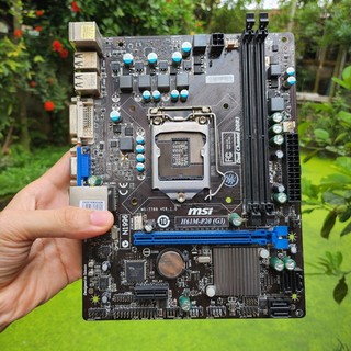 Main H61 MSI hàng tháo máy kèm chặn main + keo tản nhiệt