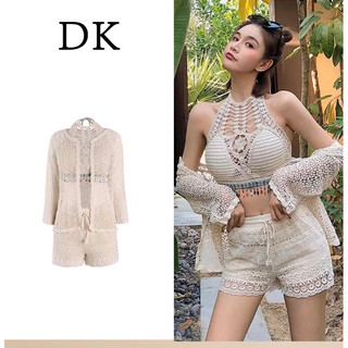 Hh02-Set bikini ren đi biển set đồ bơi bikini freesize chất ren mềm mại kiểu dáng trẻ trung