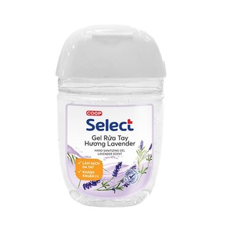 Gel rửa tay hương lavender Coop Select 30ml