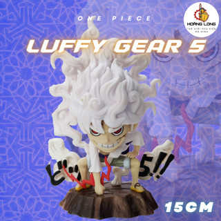 Mô hình Luffy Gear 5, figure One Piece, quà tặng Sưu tầm Độc đáo, trang trí PC, bàn làm việc (phụ kiện Hoàng Long)