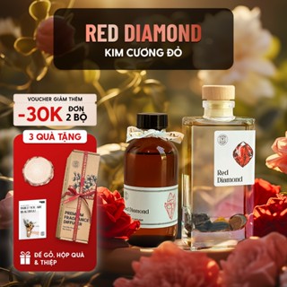 Tinh Dầu Thơm Phòng Khuếch Tán Cắm Que Hương Hoa Quyến Rũ Red Diamond HENY GARDEN