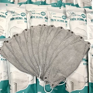 Khẩu trang kháng khuẩn 4D KF94 tiêu chuẩn Hàn Quốc 4 lớp chống bụi mịn