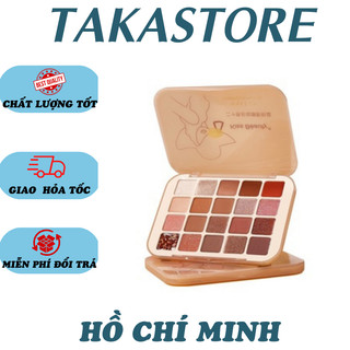 Bảng màu mắt Kiss Beauty 20 ô hàng chính hãng hàng nội địa trung TAKASTORE