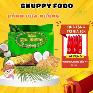 Dừa nướng quảng nam 🎁chuppy food🎁 bánh dừa nướng, bánh dừa sấy, dừa nướng vụn đặc sản thơm ngon