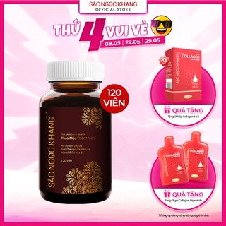 Viên Uống Đẹp Da Sắc Ngọc Khang ++ (120v) cao cấp giúp chống lão hóa, mờ nám sạm tàn nhang & cân bằng nội tiết tố