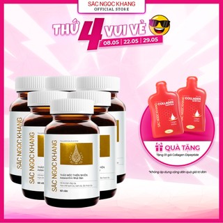 Combo 6 Viên Uống Sắc Ngọc Khang Vi Tảo Lục Hộp 60 viên