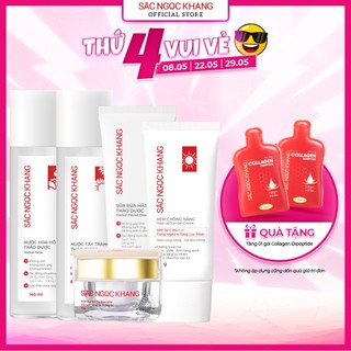 Combo dưỡng da 5 món  Sắc Ngọc Khang