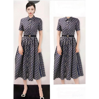 (HÀNG NHẬP CAO CẤP) VÁY ĐẦM SƠ MI JEAN XẾP LY  XÒE - PHONG CÁCH ĐẲNG CẤP  ( CC020524445)