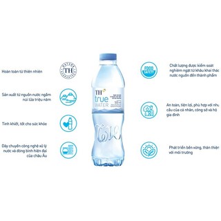 [THÙNG 24 CHAI] TH True Water Nước Tinh Khiết 500ml