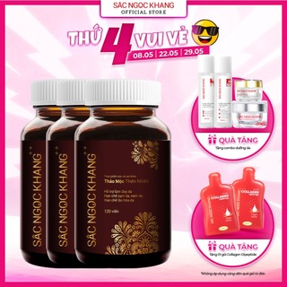 Combo 3 Viên Uống Sắc Ngọc Khang ++ Hộp 120 viên