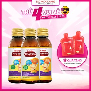 Combo 3 chai Siro ăn ngon Hoa Thiên 120ml