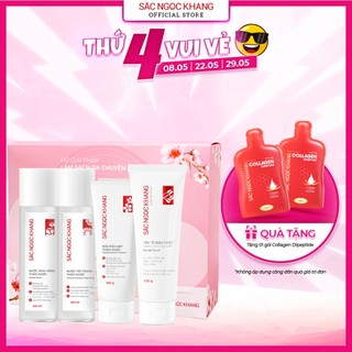 Combo làm sạch da chuyên sâu SẮC NGỌC KHANG 