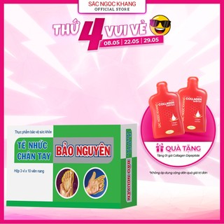 Viên uống tê nhức chân tay Bảo Nguyên Sắc Ngọc Khang Hộp 30 Viên