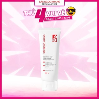 Sữa rửa mặt Thảo Dược Sắc Ngọc Khang 100g làm sạch nhẹ dịu dưỡng da mềm mịn không gây khô da