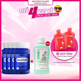 Combo 4 Viên Uống Hoa Thiên SẮC NGỌC KHANG  Hộp 30 viên giúp cải thiện nội tiết tố và làm đẹp da
