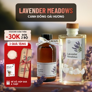 Tinh Dầu Thơm Phòng Khuếch Tán Cắm Que Hương Oải Hương Lavender Meadows HENY GARDEN