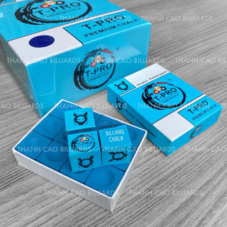 Hộp 12 Viên Lơ Bida T-Pro Chơi Câu Lạc Bộ | Lơ Bi-a Xanh Truyền Thống/Vàng Đất