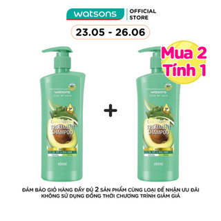Dầu Gội Watsons Treatment Shampoo Avocado 400ml