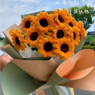Set tự làm bó hoa hướng dương tặng ngày lễ/tiệc/sinh nhật, chụp ảnh kỷ yếu Decor Decor Phòng Trang Trí Nhà Decor Bàn