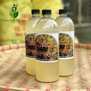 Giấm táo mèo lên men tự nhiên .