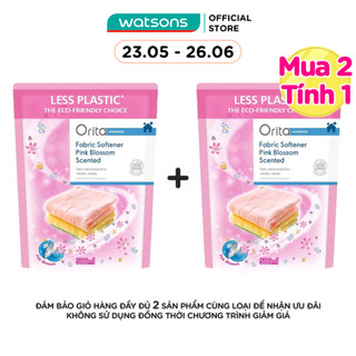Nước Xả Vải Orita Hương Hoa Anh Đào Pink Blossom Fabric Softener 500ml