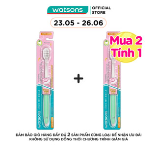 Bàn Chải Đánh Răng Watsons Super Dense Cushion Soft Toothbrush (Ultra Soft) 1s