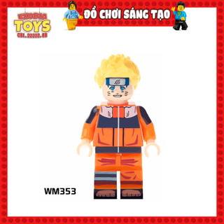 Xếp hình Minifigure Nhân vật Ninja Uzumaki Naruto - Đồ Chơi Lắp Ghép Sáng Tạo - WM353
