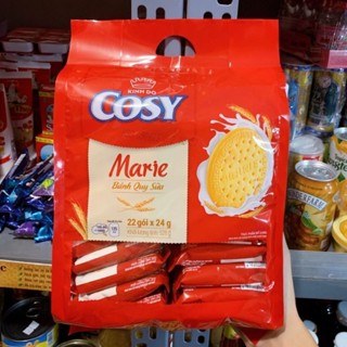 Bánh Quy Sữa Cosy Marie túi 240gam/ túi 528g/720gam(10 gói & 22, 30 gói nhỏ bên trong)