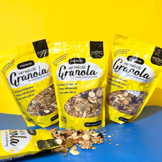 COMBO 3 Granola 500g - Hạt ngũ cốc dinh dưỡng ăn kiêng, giảm cân tự nhiên Olaben Nutrition