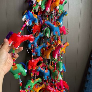 Dây chuông gió thú nhồi bông trang trí nhà cửa hàng thủ công mỹ nghệ