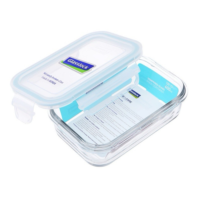Hộp thủy tinh Glasslock 400ml không nắp