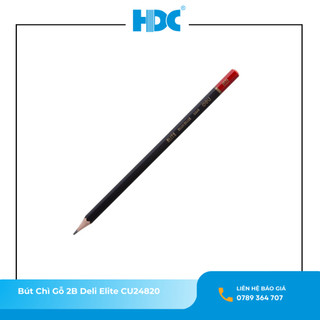 Bút chì gỗ 2b deli elite 24820, bút chì mỹ thuật deli. bút chì phác thảo