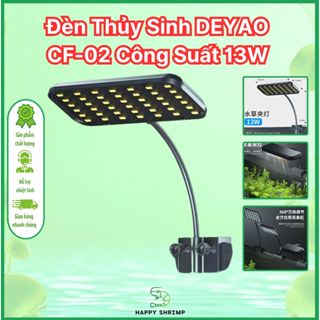 Đèn Thủy Sinh DEYAO CF-02 Đỏ Cá Không Đỏ Nước Công Suất 13W Led: Rgb 3 In 1 | Đèn Deyao CF-02