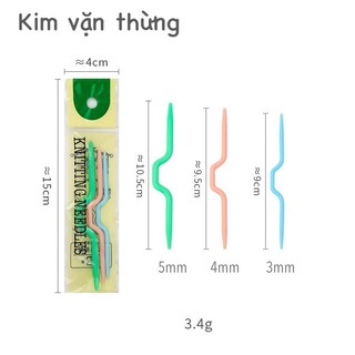 Kim vặn thừng Knitting Needles