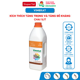 Vemedim Vimekat tôm giúp tôm tiêu hóa và hấp thu thức ăn tốt, chai 1lit