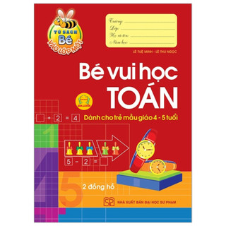 Sách- tủ sách bé vào lớp một - bé vui học toán