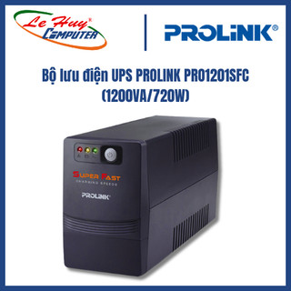 Bộ lưu điện UPS PROLINK PRO1201SFC (1200VA/720W)