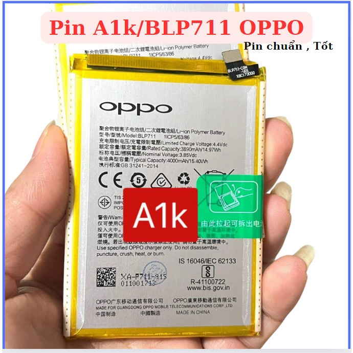 Pin BLP711/A1K Oppo Mới