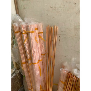 Cọc tiếp địa mạ đồng phi 16 dài 1,5m ( Công nghệ mạ Ấn Độ, bóng đẹp)