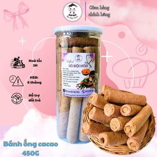 450gr bánh ống ngò cacao đặc biệt | bò đội nón shop