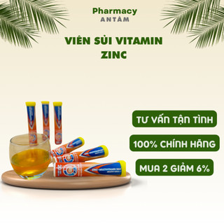 Viên sủi Bổ Sung Kẽm, Vitamin Nhóm C, Nhóm B, Giúp Tăng Sức Đề Kháng Tuýp 20 Viên