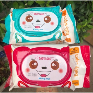 COMBO 5 GÓI KHĂN ƯỚT KHÔNG MÙI